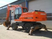 Экскаватор Doosan DX210W.